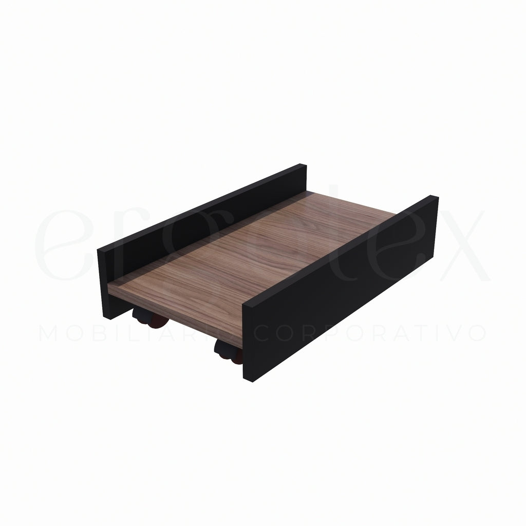 Suporte CPU com Rodízios Soft 15mm