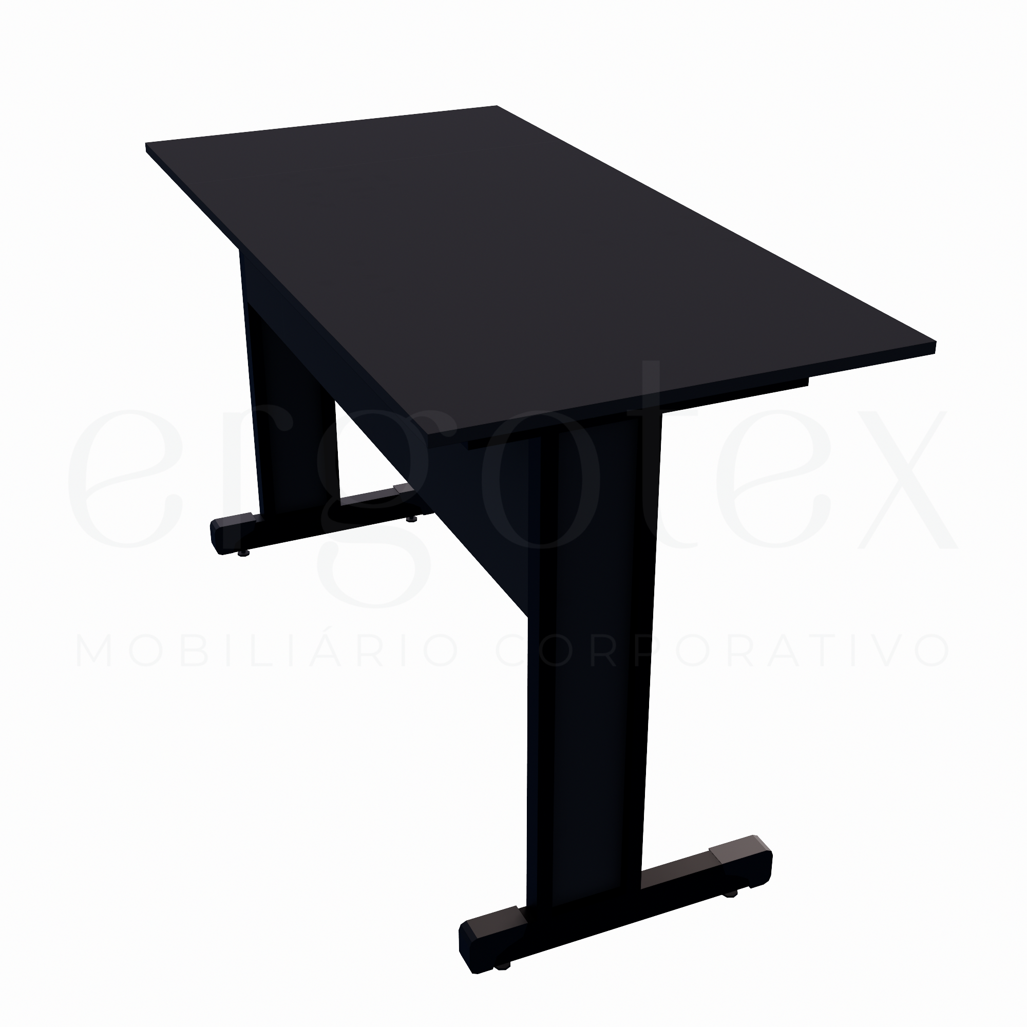 Mesa Reta Escritorio Tampo 15mm