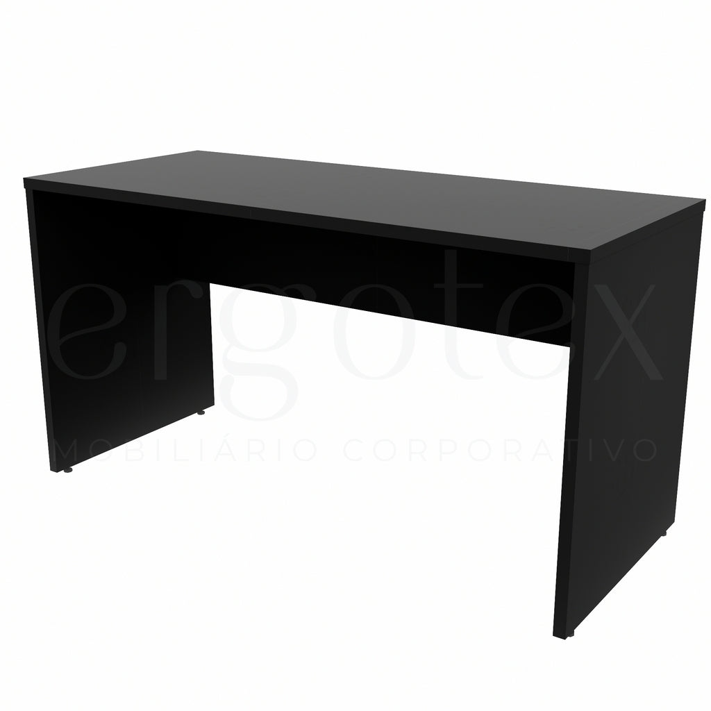 Mesa Reta Escritorio Tampo 25mm P60