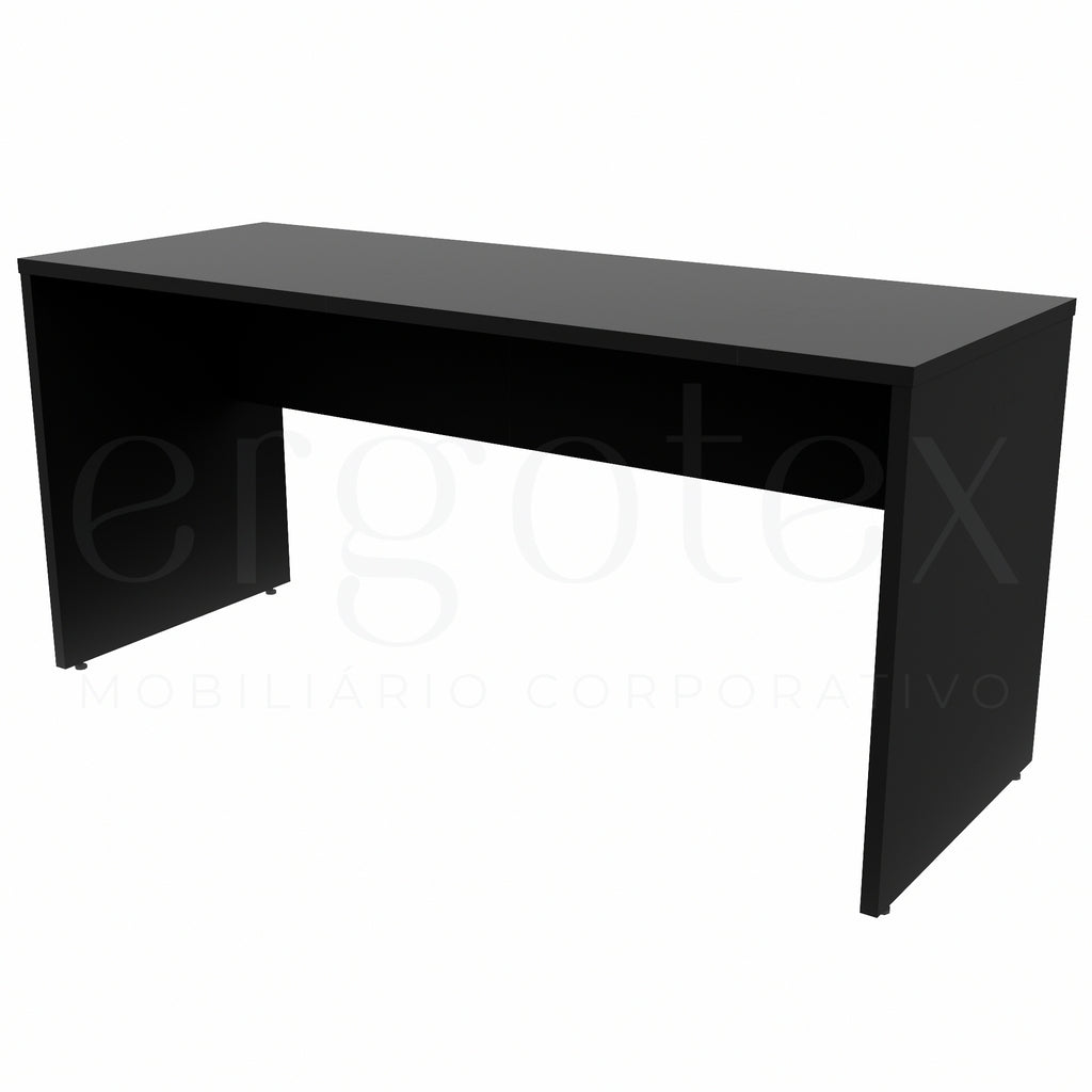 Mesa Reta Escritorio Tampo 25mm P60