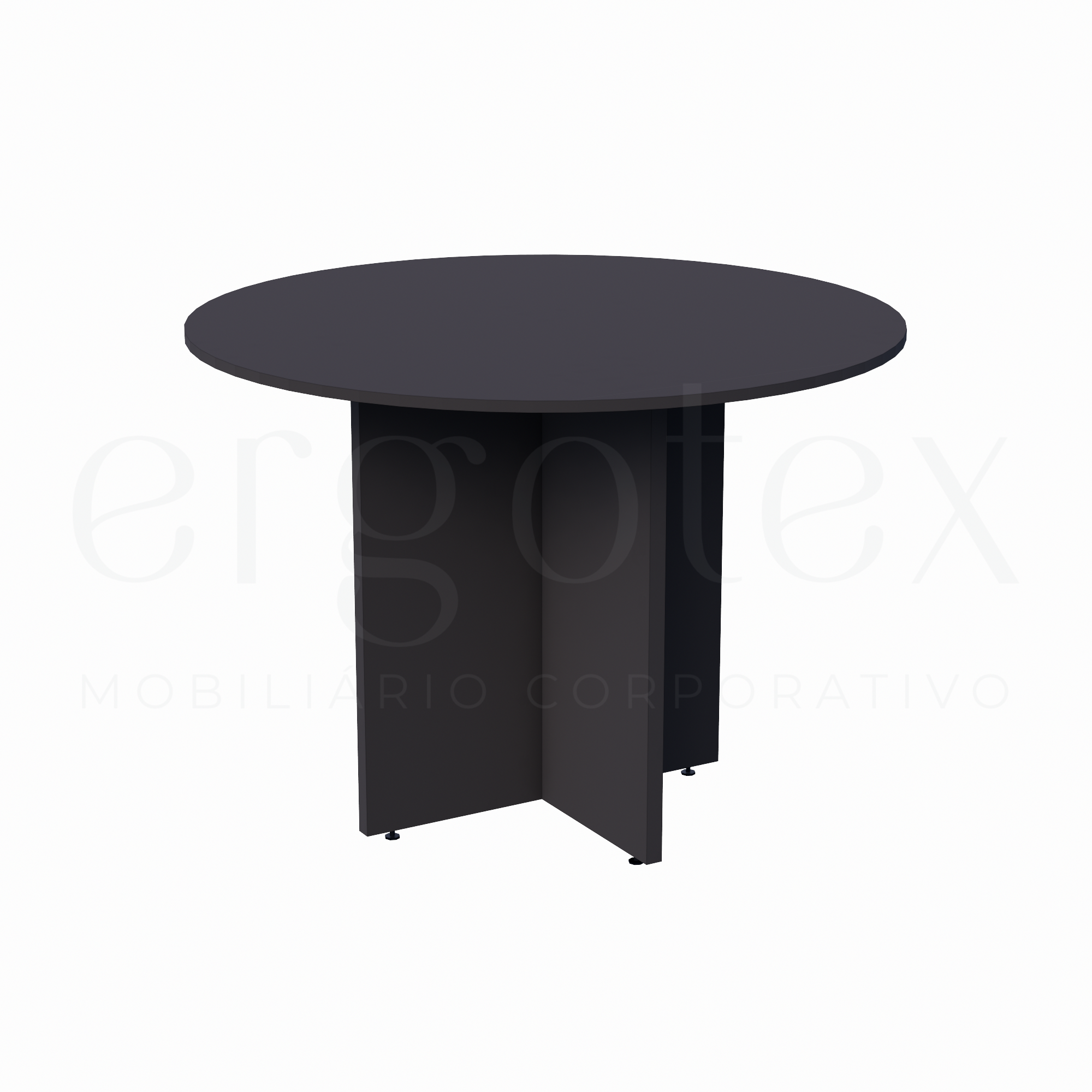 Mesa Reunião Redonda Soft 15mm