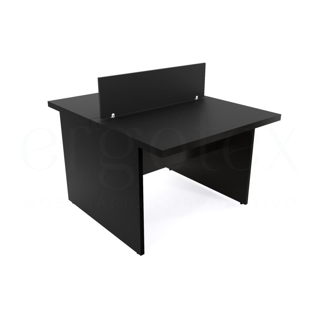 100 Plataforma de Trabalho 2 Lugares Tampo 30mm