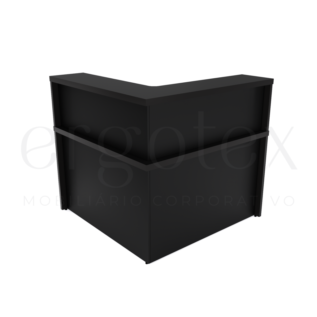 120 Balcao de Atendimento em L Tampo 40mm