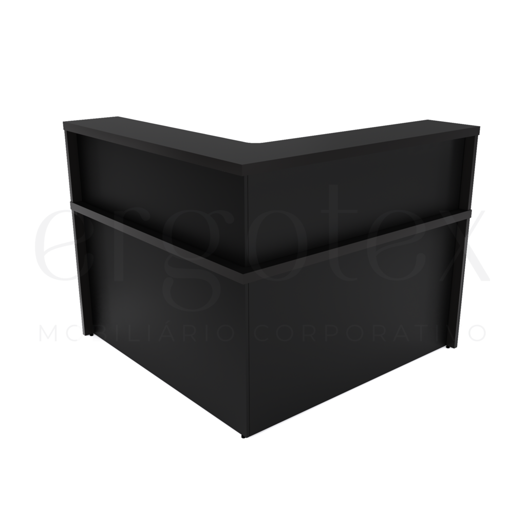 140 Balcao de Atendimento em L Tampo 40mm