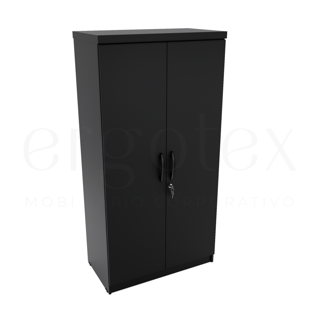 Armario Alto Escritorio 2 portas Tampo 30mm
