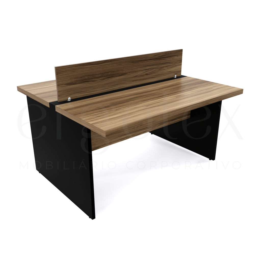 140 Plataforma de Trabalho 2 Lugares Tampo 40mm