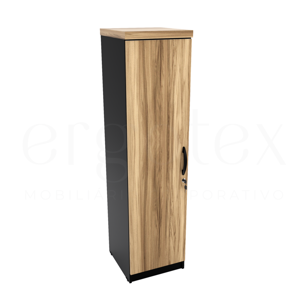 Armário Alto Escritório 1 porta Tampo 30mm