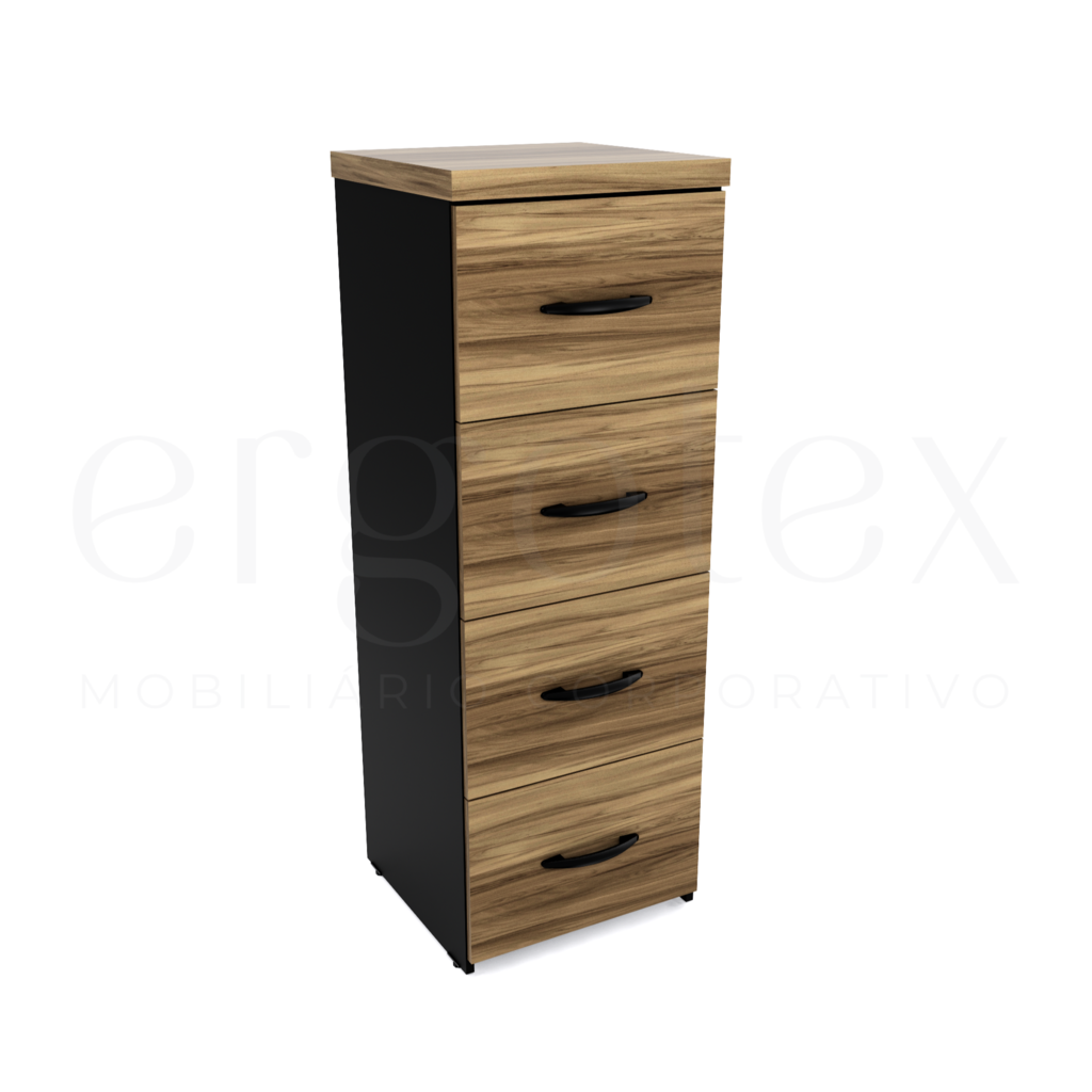 Arquivo para Pasta Suspensa com 4 Gavetas Tampo 30mm