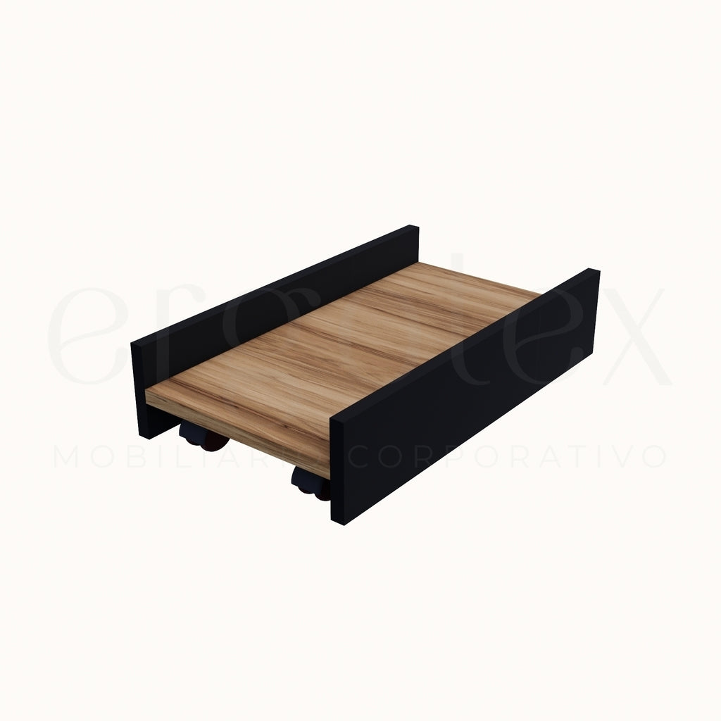 Suporte CPU com Rodízios Soft 15mm