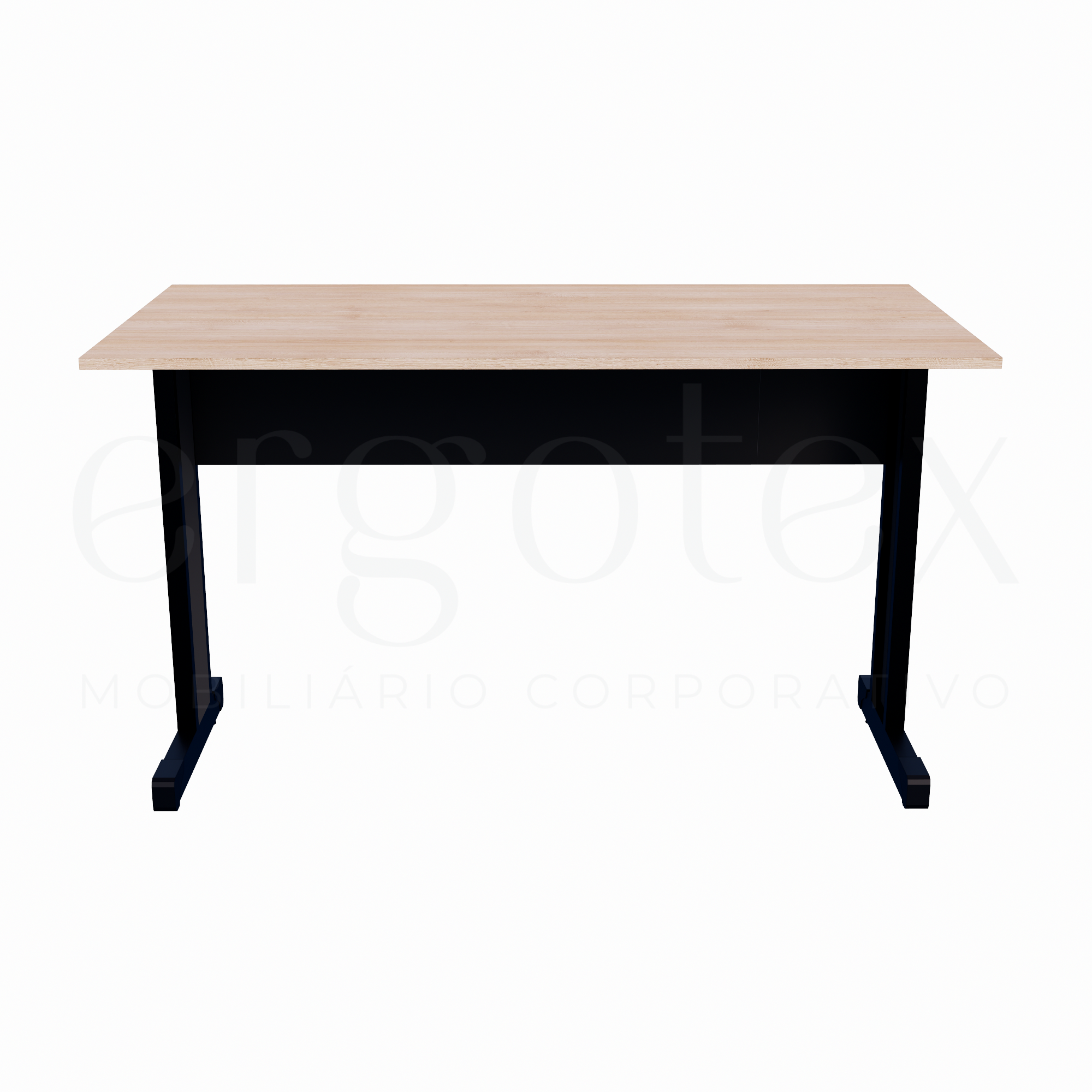 Mesa Reta Escritorio Tampo 15mm