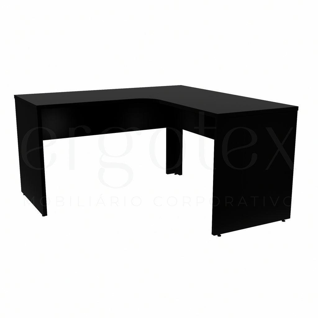 preto tx Estacao de Trabalho Pe Painel 25mm