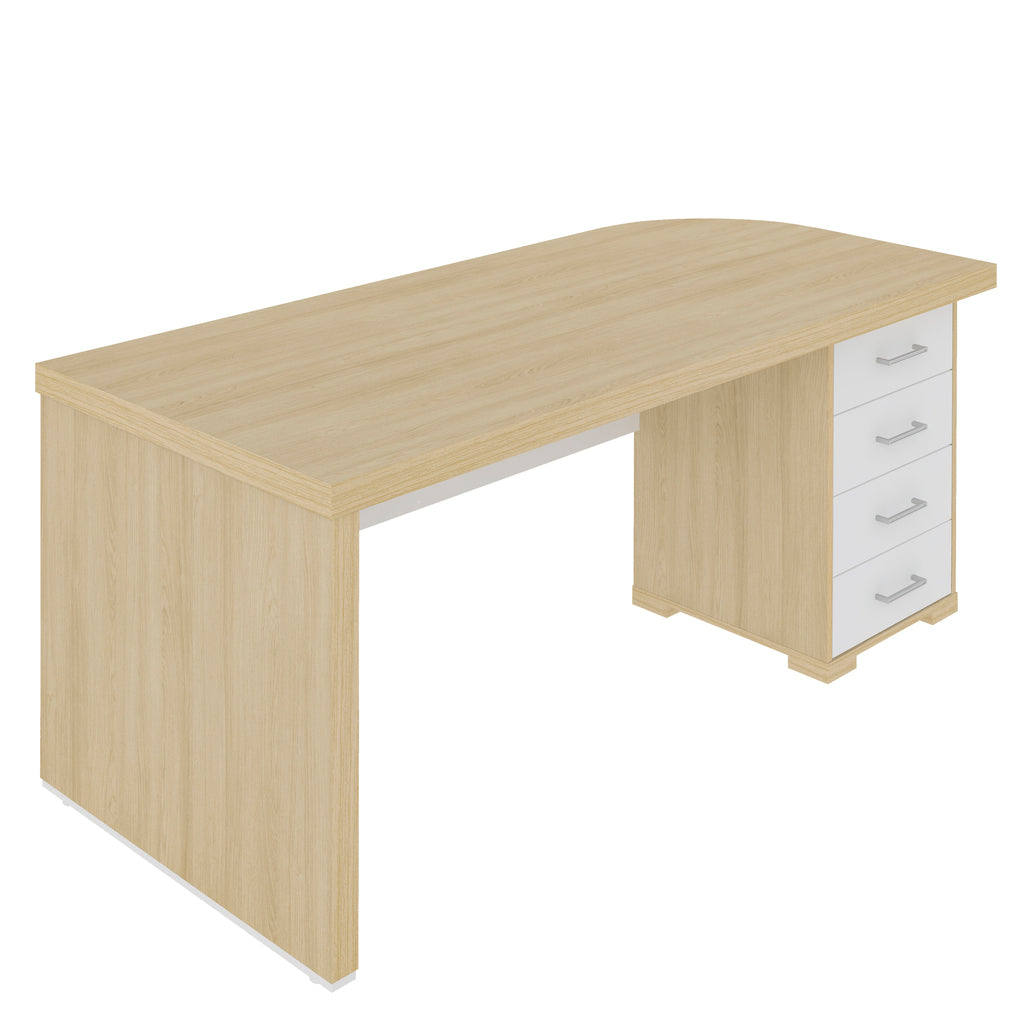 Mesa Escritorio com Gavetas Tampo 50mm
