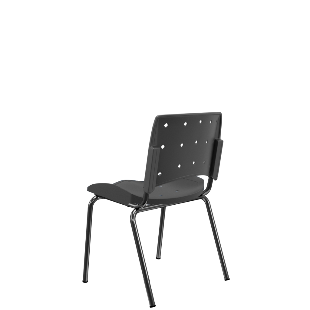 Cadeira Plástica Ergoplax Fixa Slim