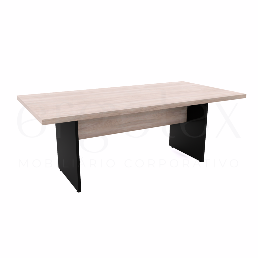 Mesa de Reunião Escritório Tampo 40mm