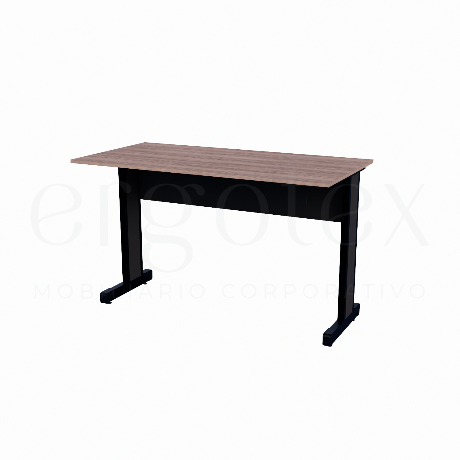 Mesa Reta Escritorio Tampo 15mm