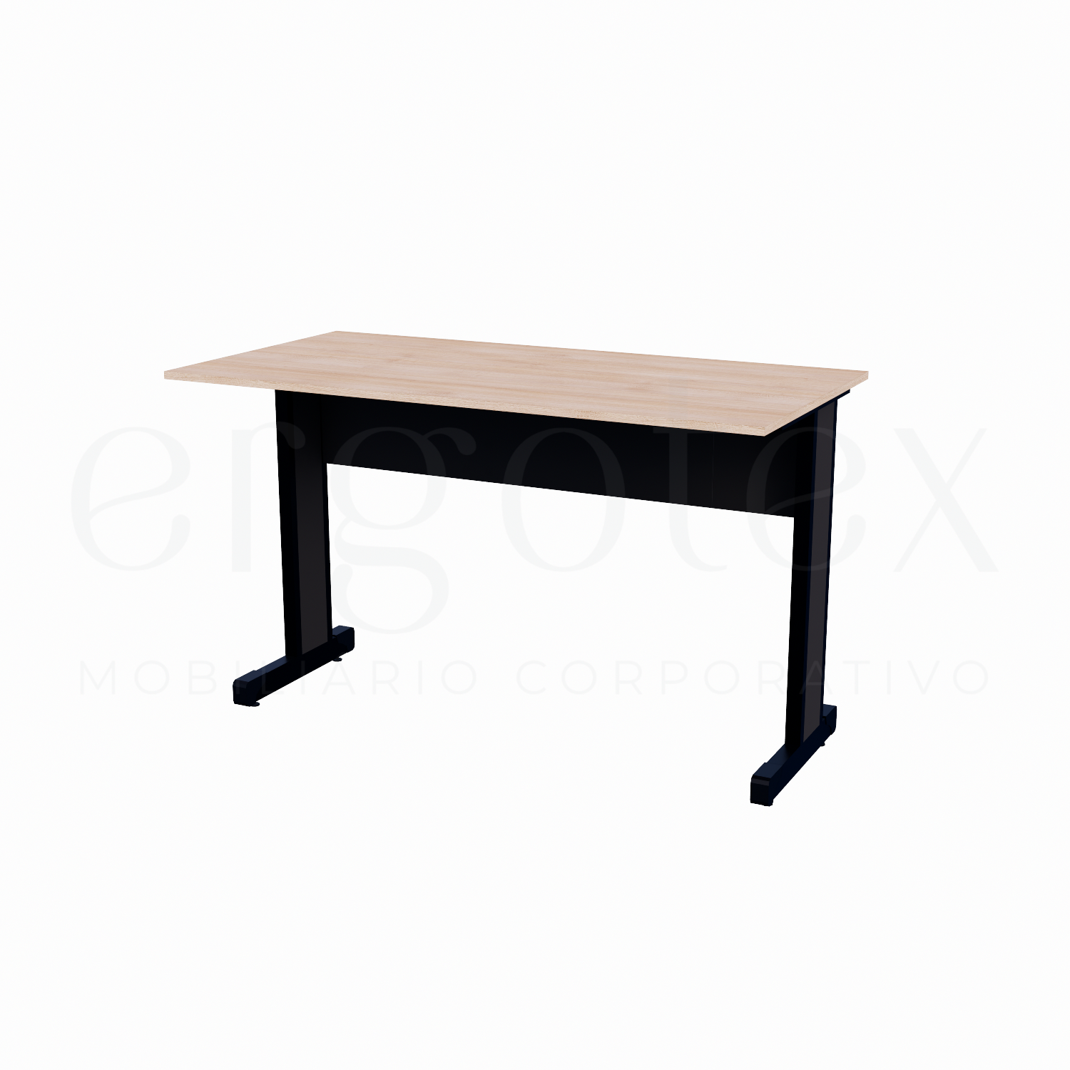 Mesa Reta Escritorio Tampo 15mm