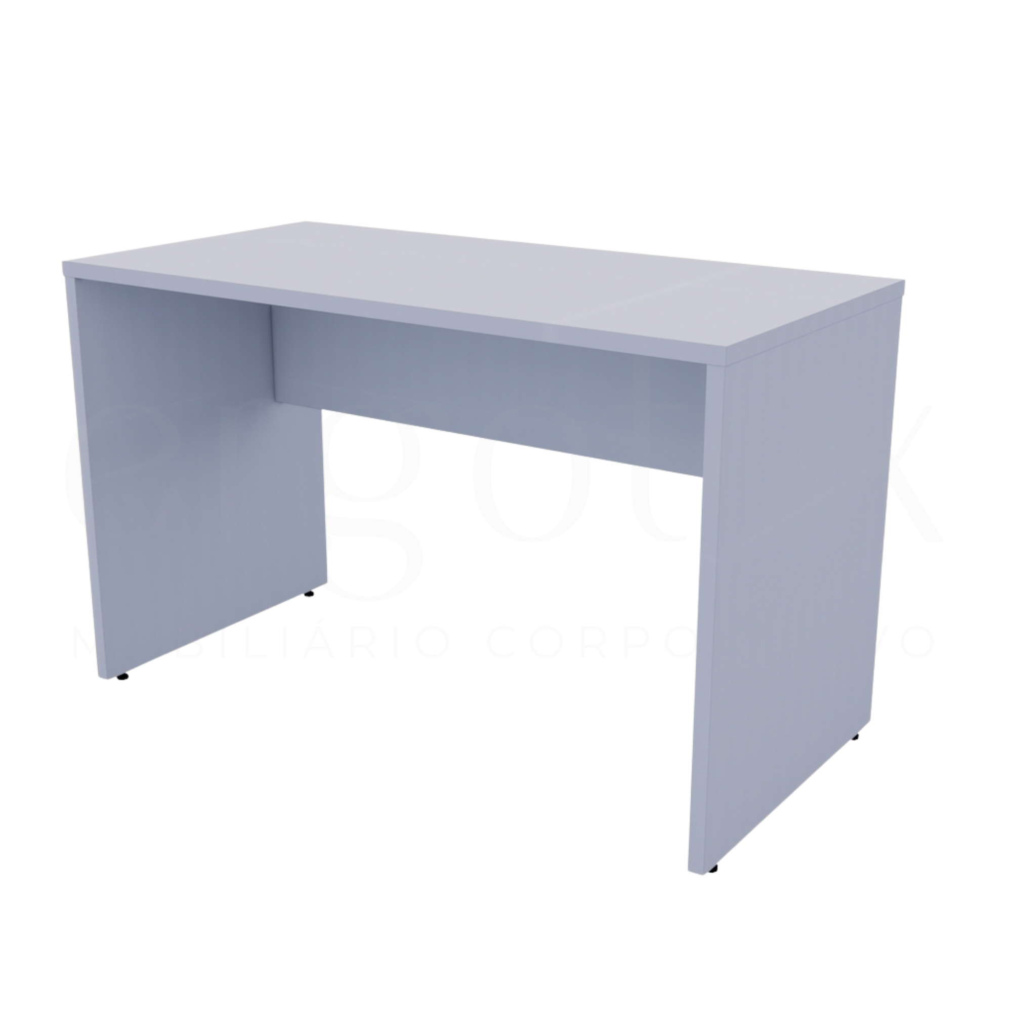 Mesa Reta Escritório Tampo 25mm P60