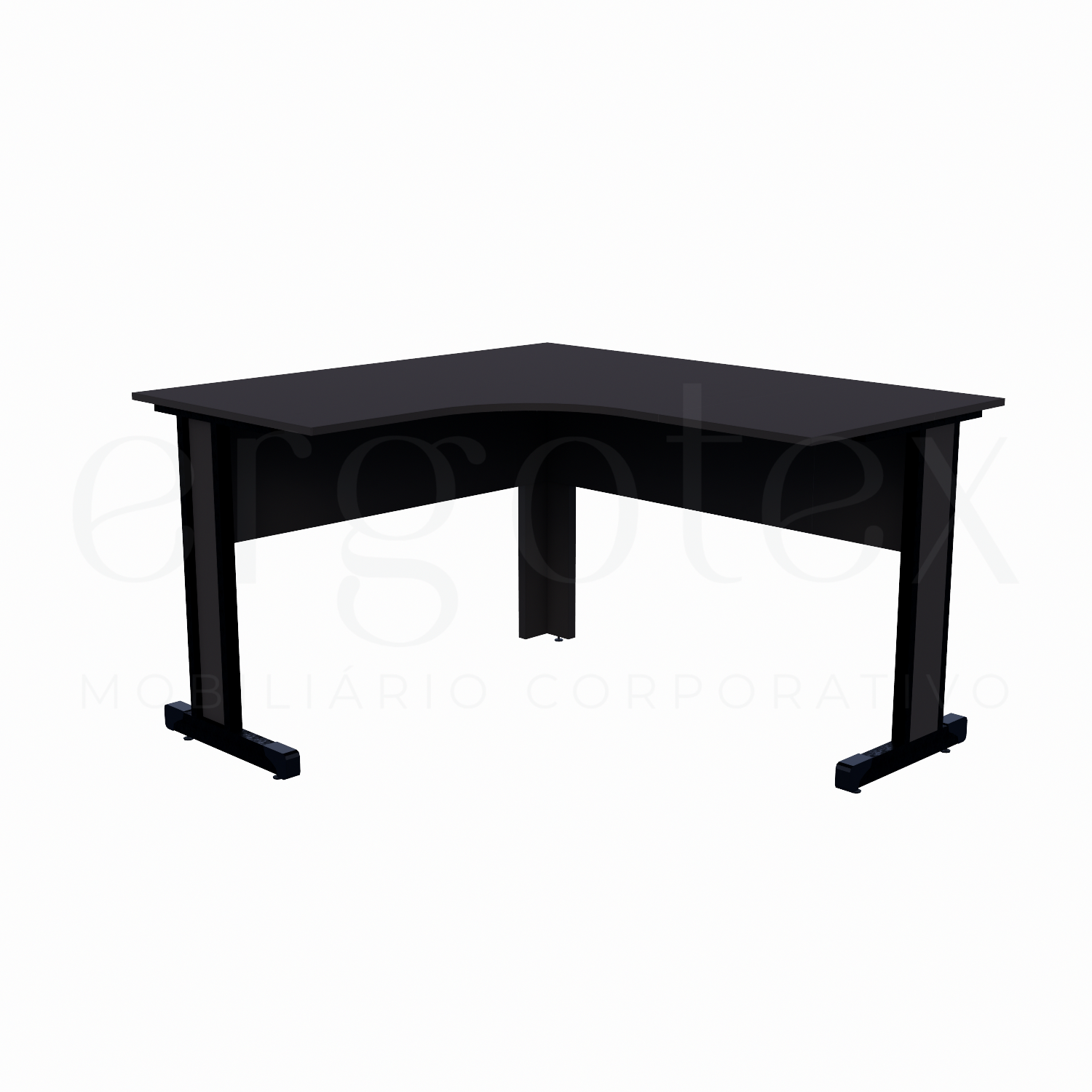 Estação de Trabalho Pé Metalico Soft 15mm