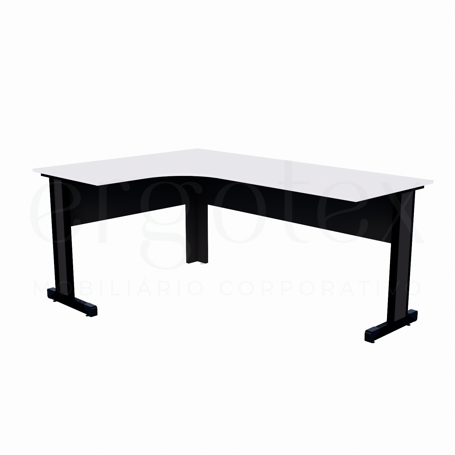 Estação de Trabalho Pé Metalico Soft 15mm