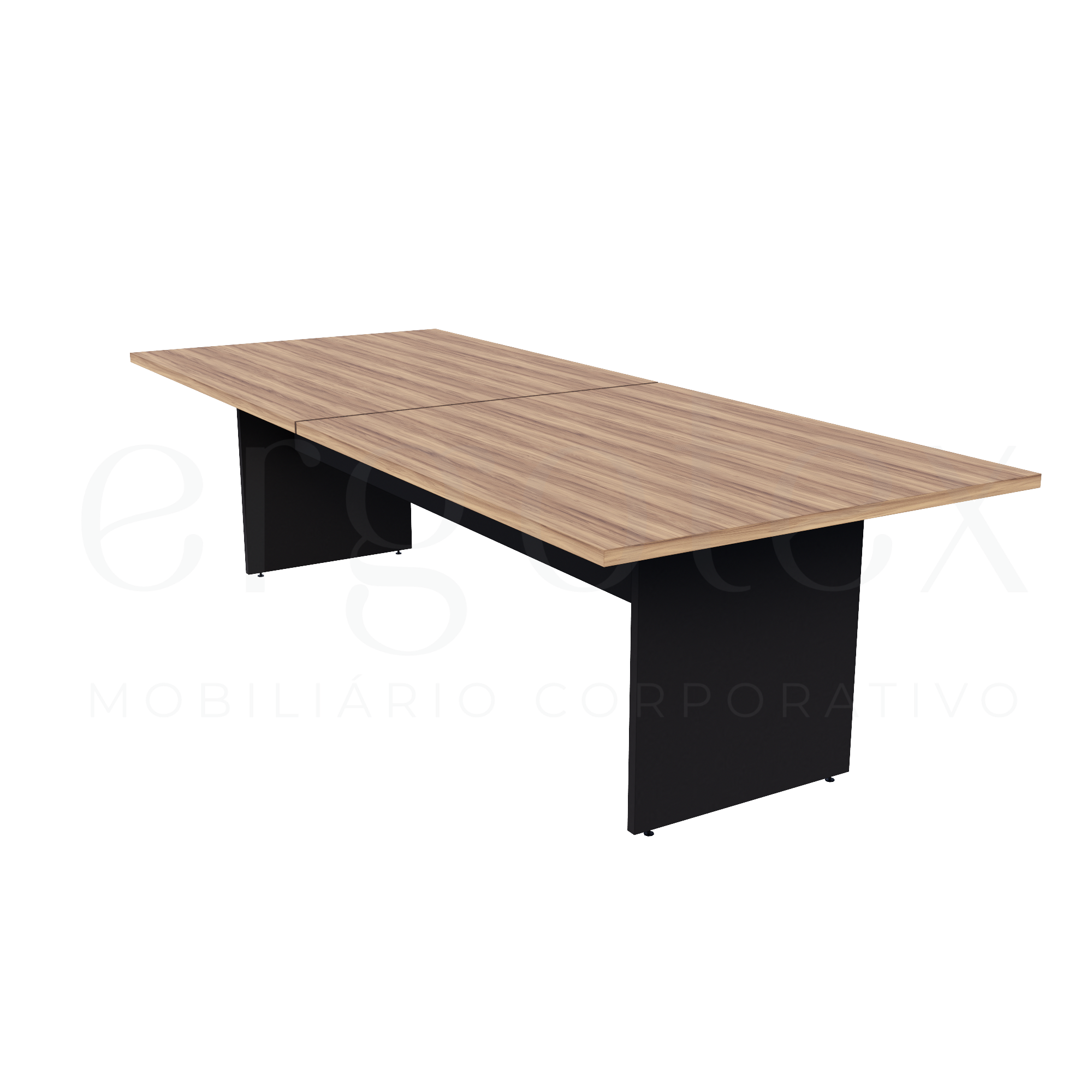 Mesa de Reunião Escritório Bipartida 30mm
