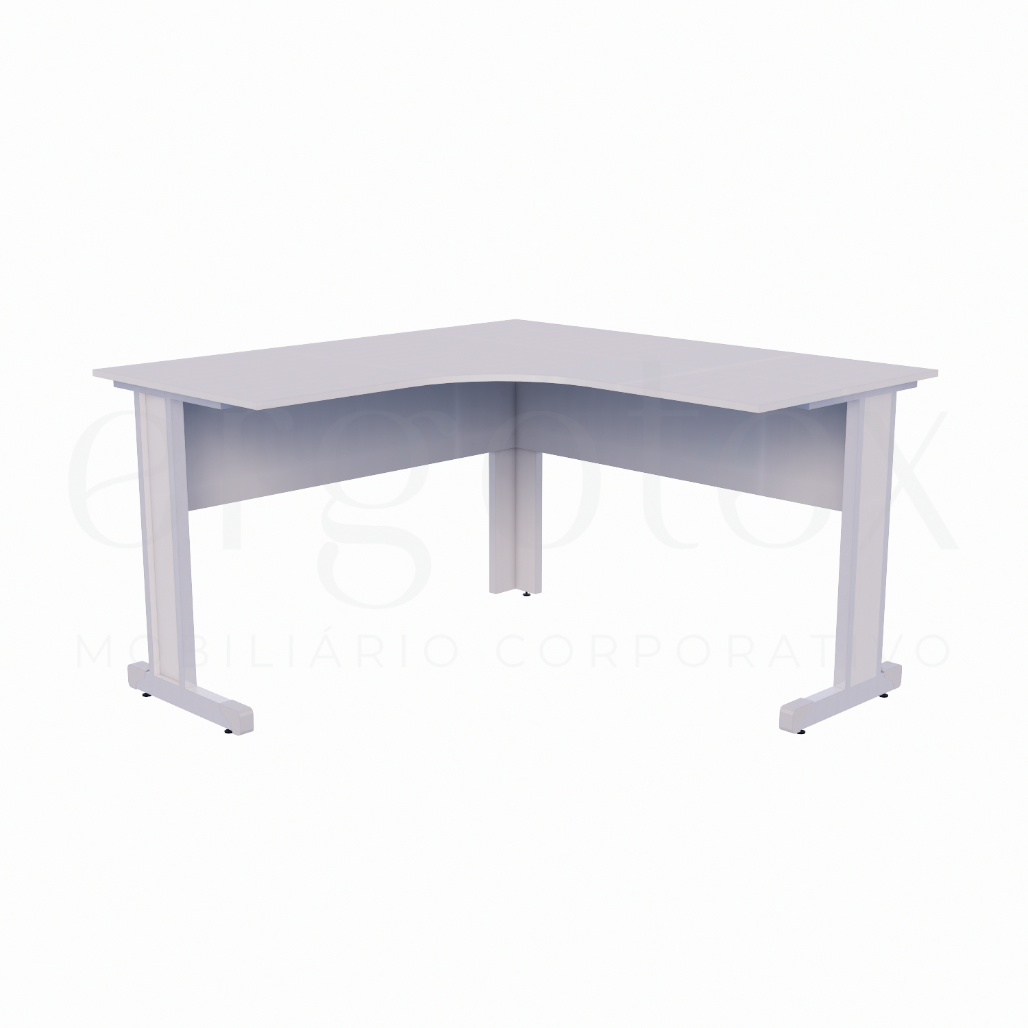 Estação de Trabalho Pé Metalico Soft 15mm