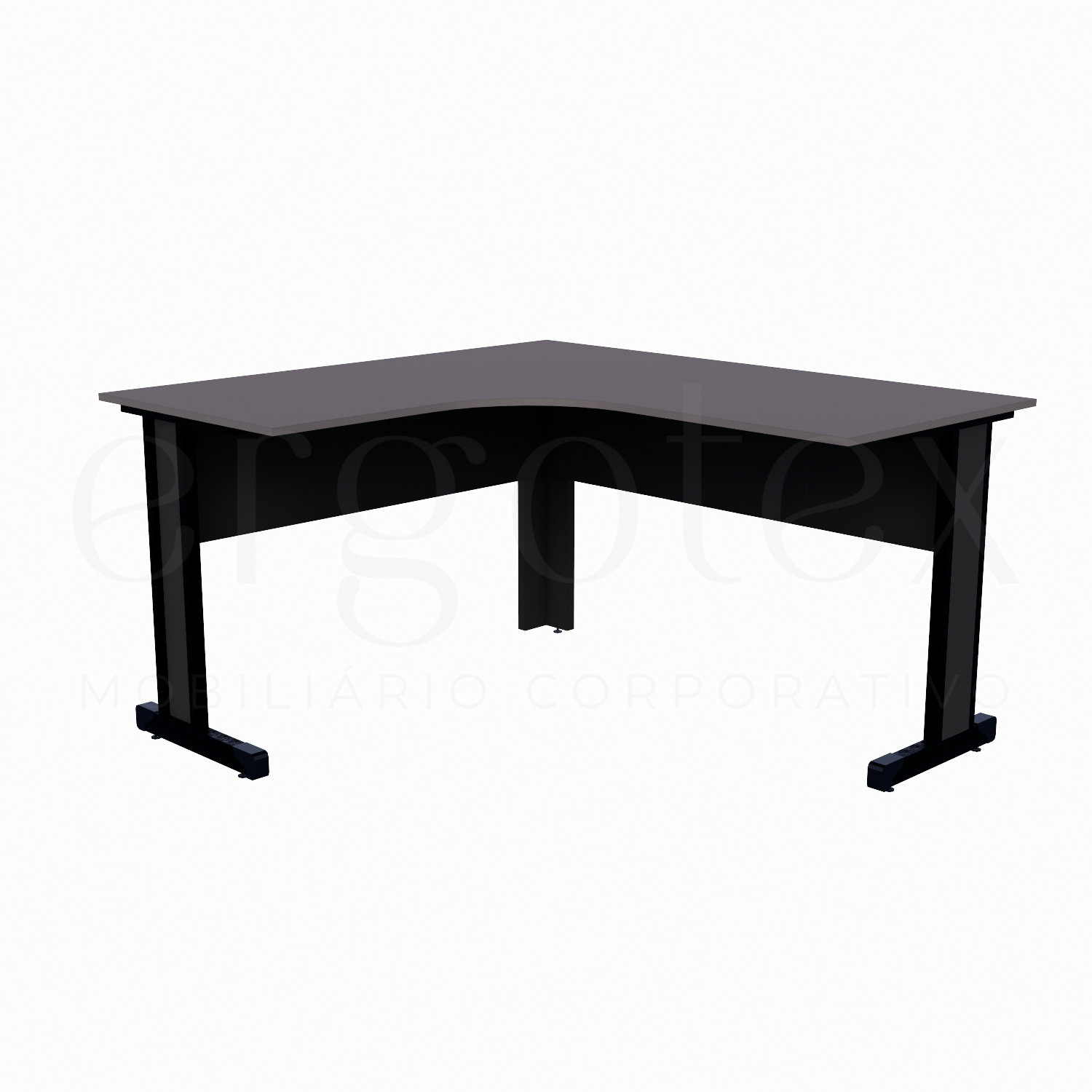 Estação de Trabalho Pé Metalico Soft 15mm