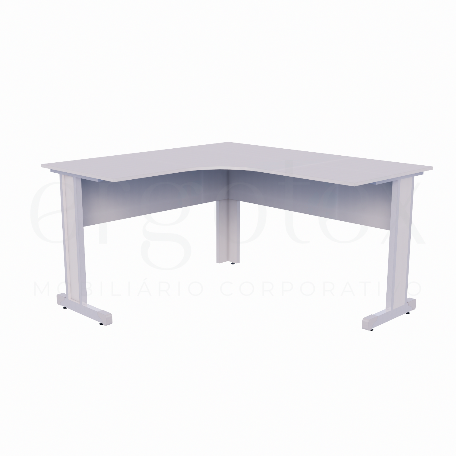 Estação de Trabalho Pé Metalico Soft 15mm