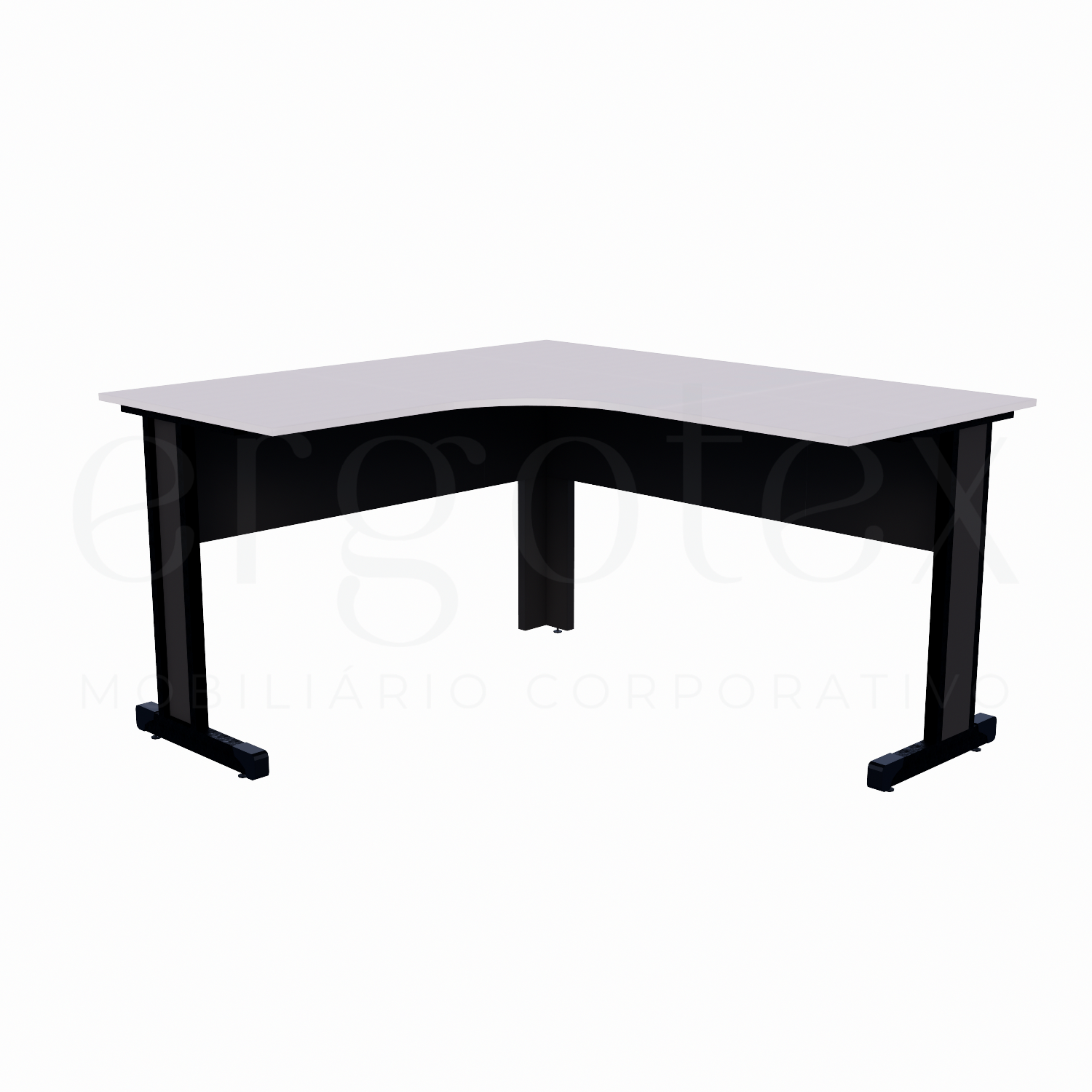 Estação de Trabalho Pé Metalico Soft 15mm