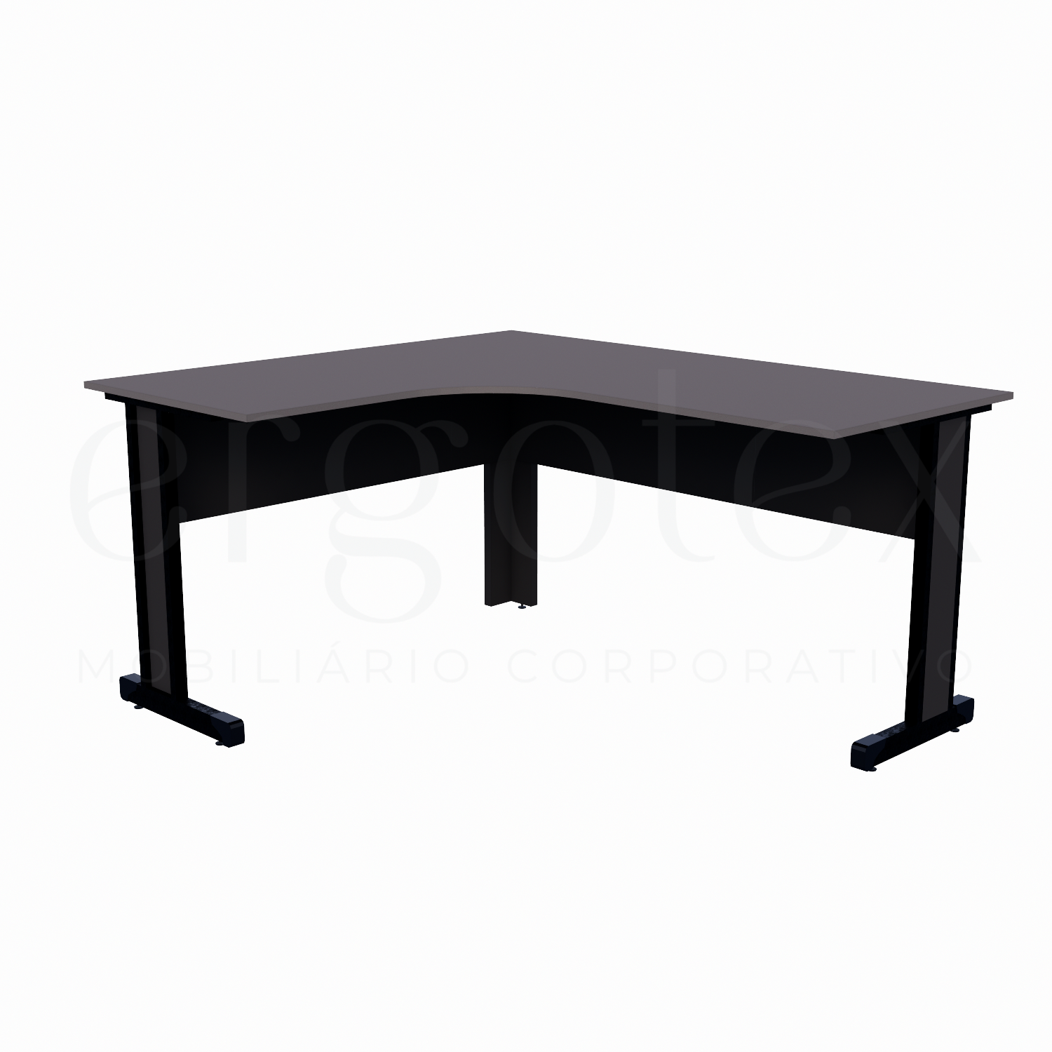 Estação de Trabalho Pé Metalico Soft 15mm