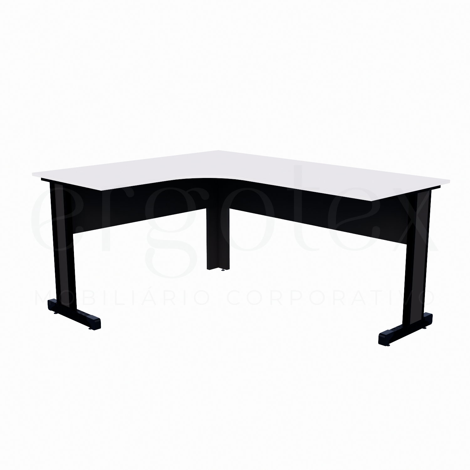 Estação de Trabalho Pé Metalico Soft 15mm