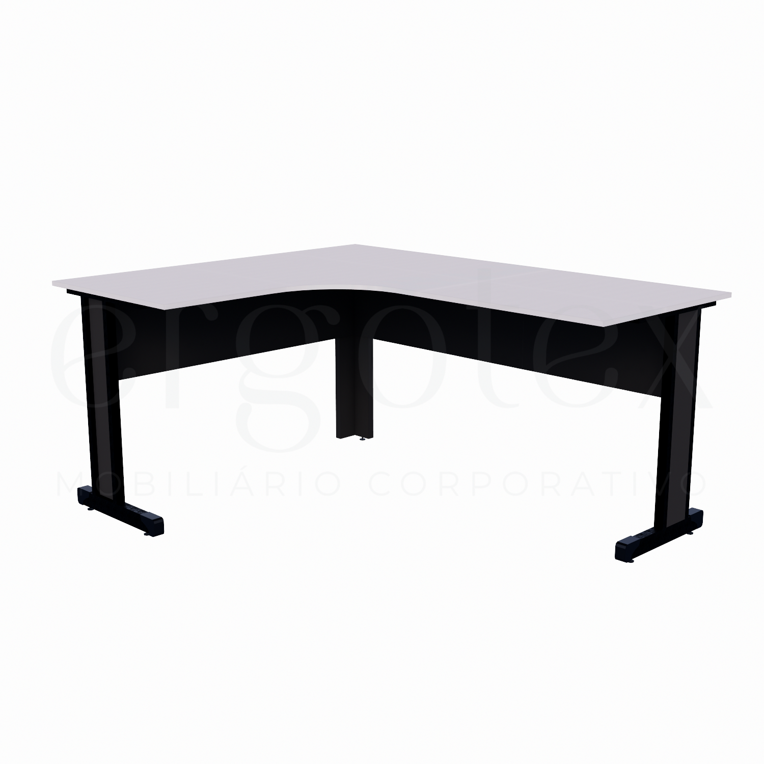 Estação de Trabalho Pé Metalico Soft 15mm