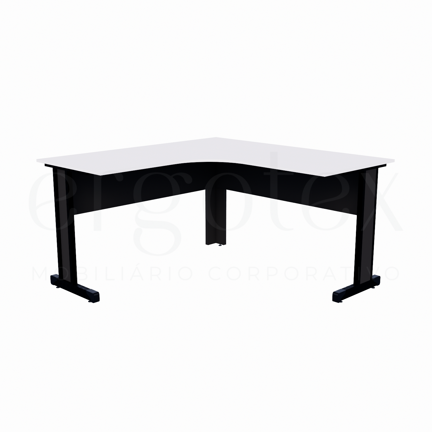 Estação de Trabalho Pé Metalico Soft 15mm