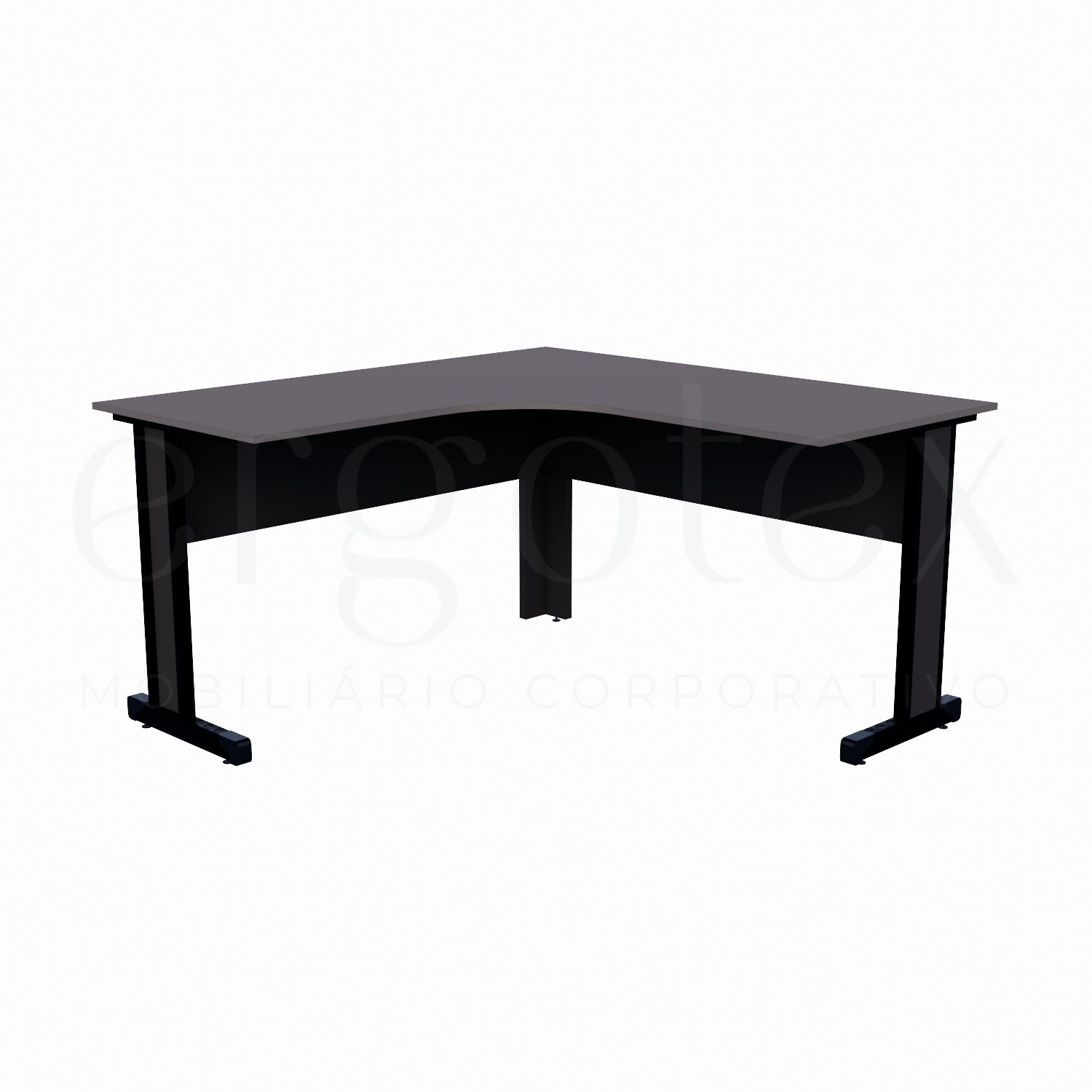 Estação de Trabalho Pé Metalico Soft 15mm