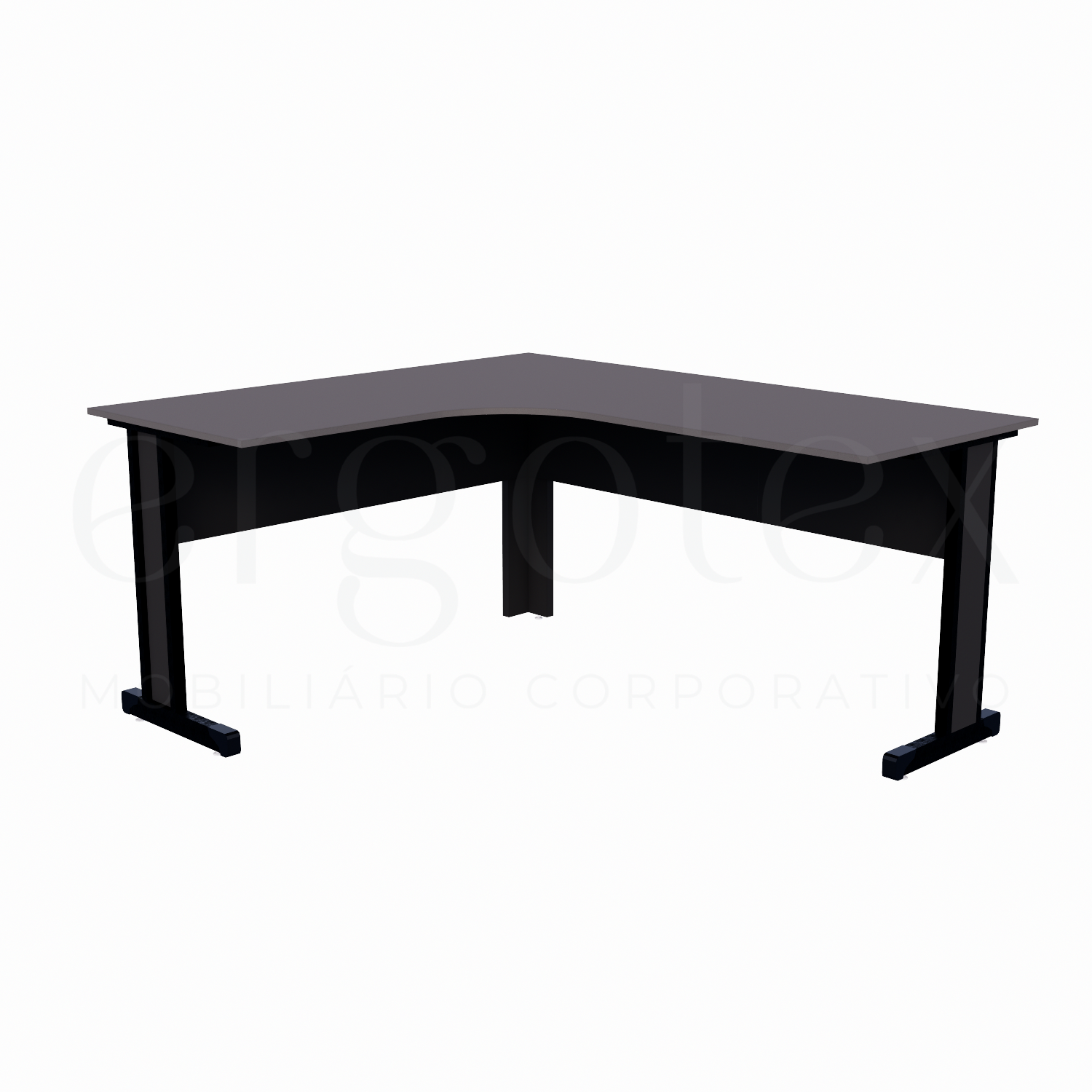 Estação de Trabalho Pé Metalico Soft 15mm