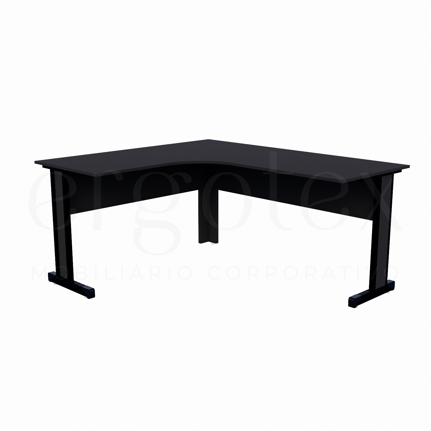 Estação de Trabalho Pé Metalico Soft 15mm