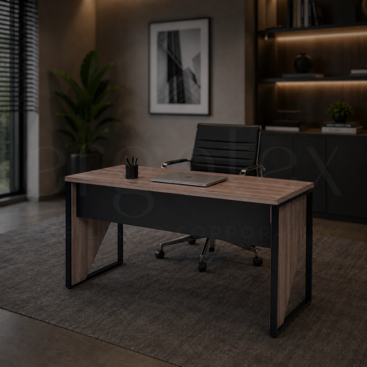 Mesa Reta Nexus Tampo 30mm