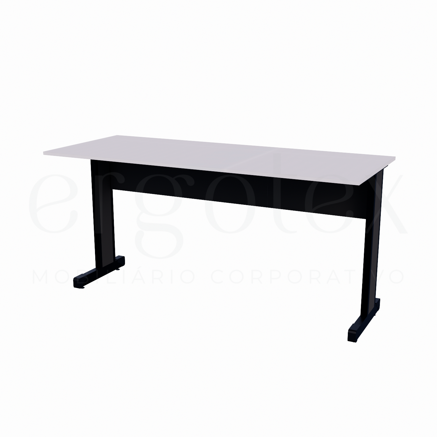 Mesa Reta Escritorio Tampo 15mm