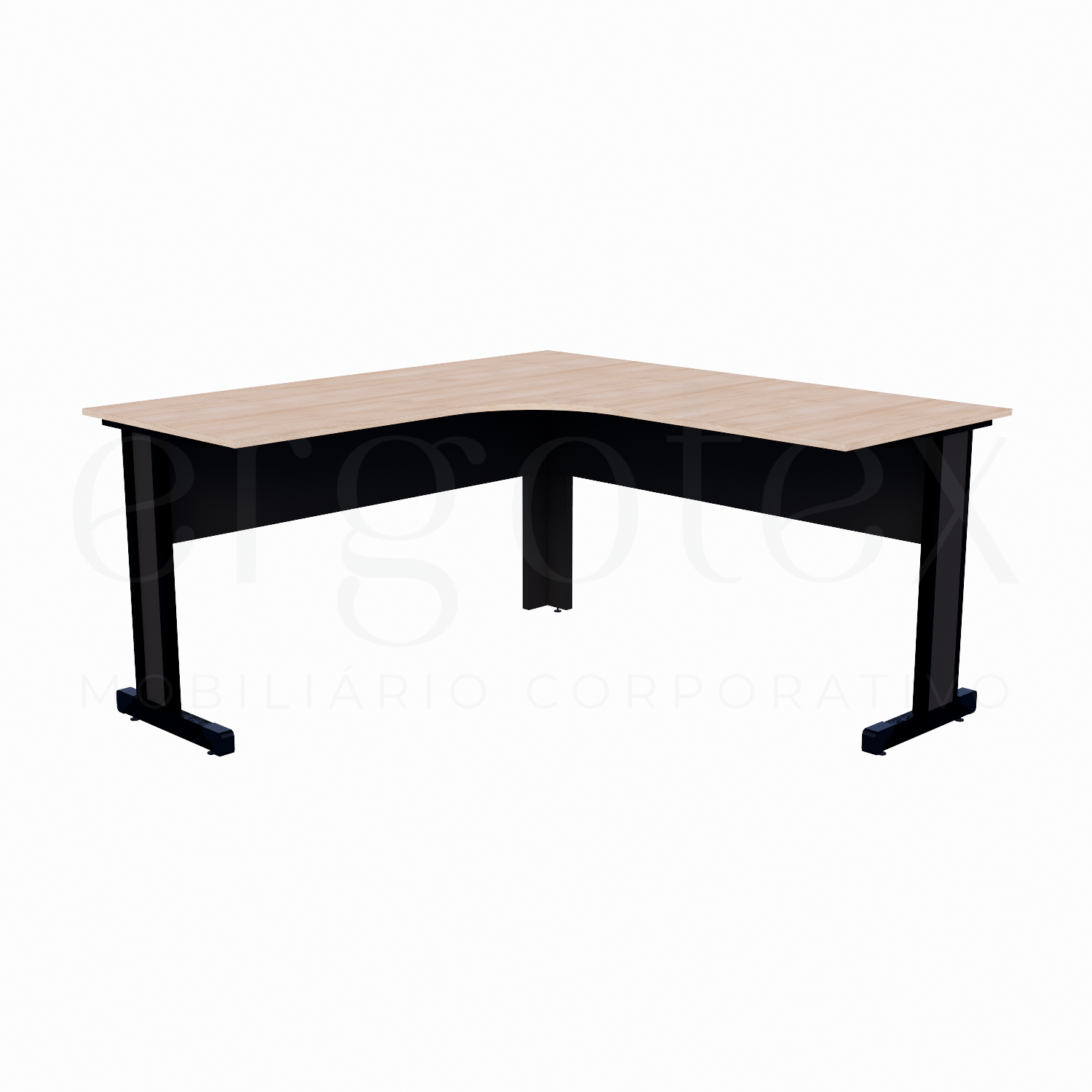 Estação de Trabalho Pé Metalico Soft 15mm