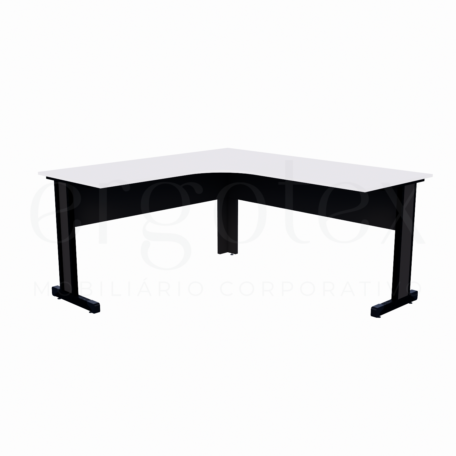 Estação de Trabalho Pé Metalico Soft 15mm