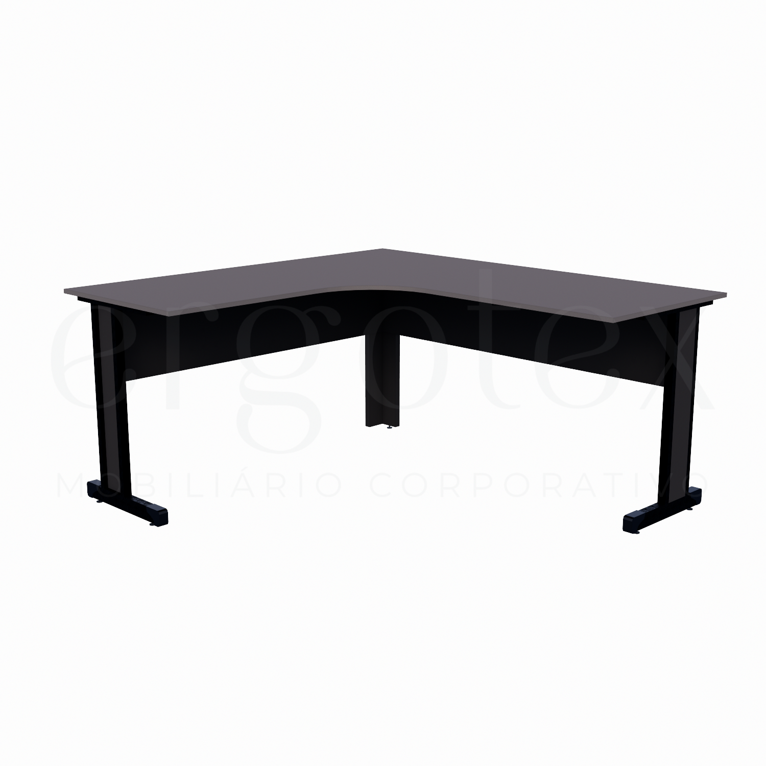 Estação de Trabalho Pé Metalico Soft 15mm