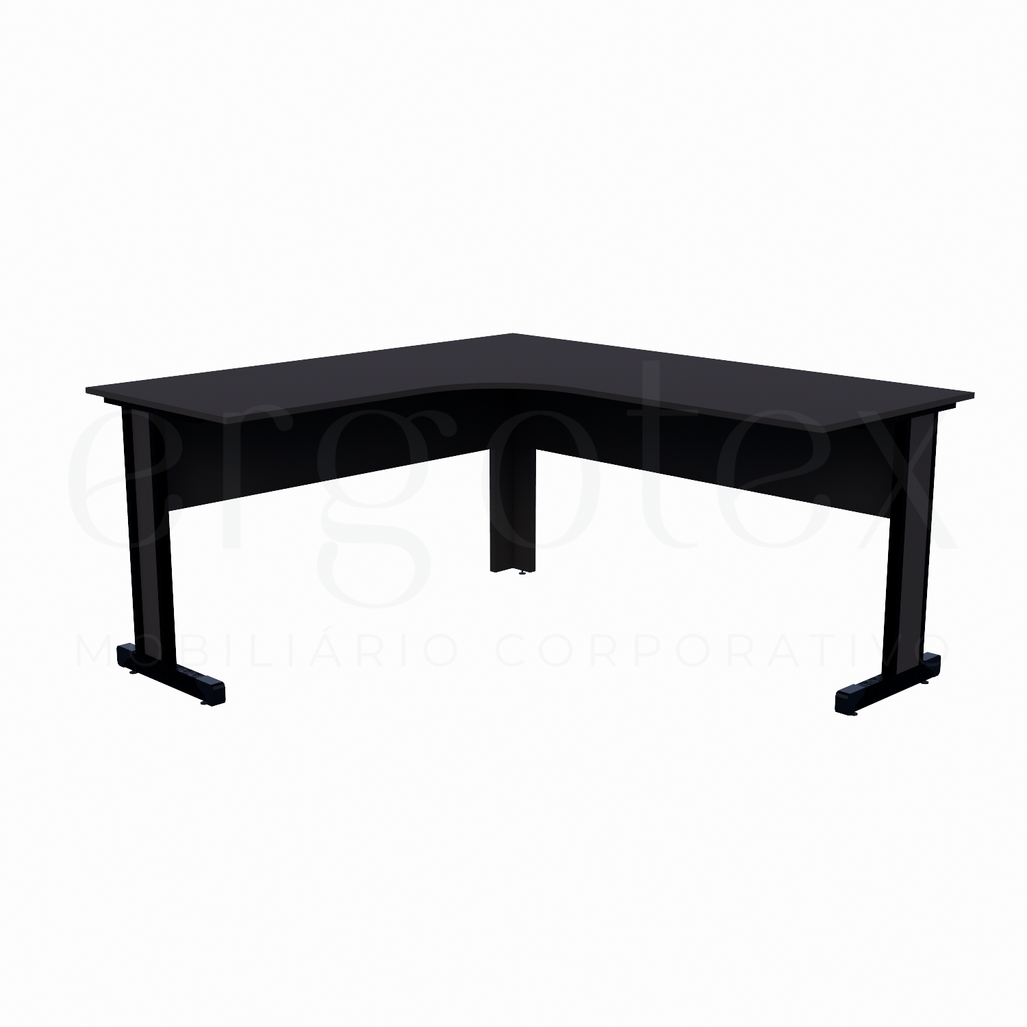 Estação de Trabalho Pé Metalico Soft 15mm