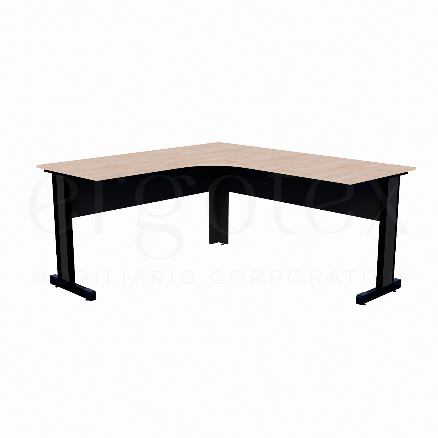 Estação de Trabalho Pé Metalico Soft 15mm