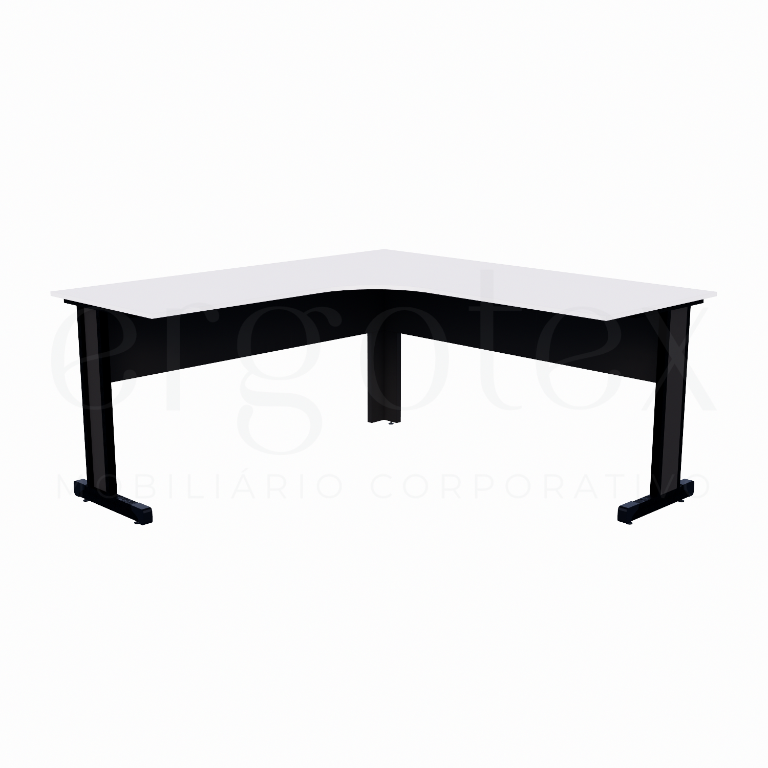 Estação de Trabalho Pé Metalico Soft 15mm