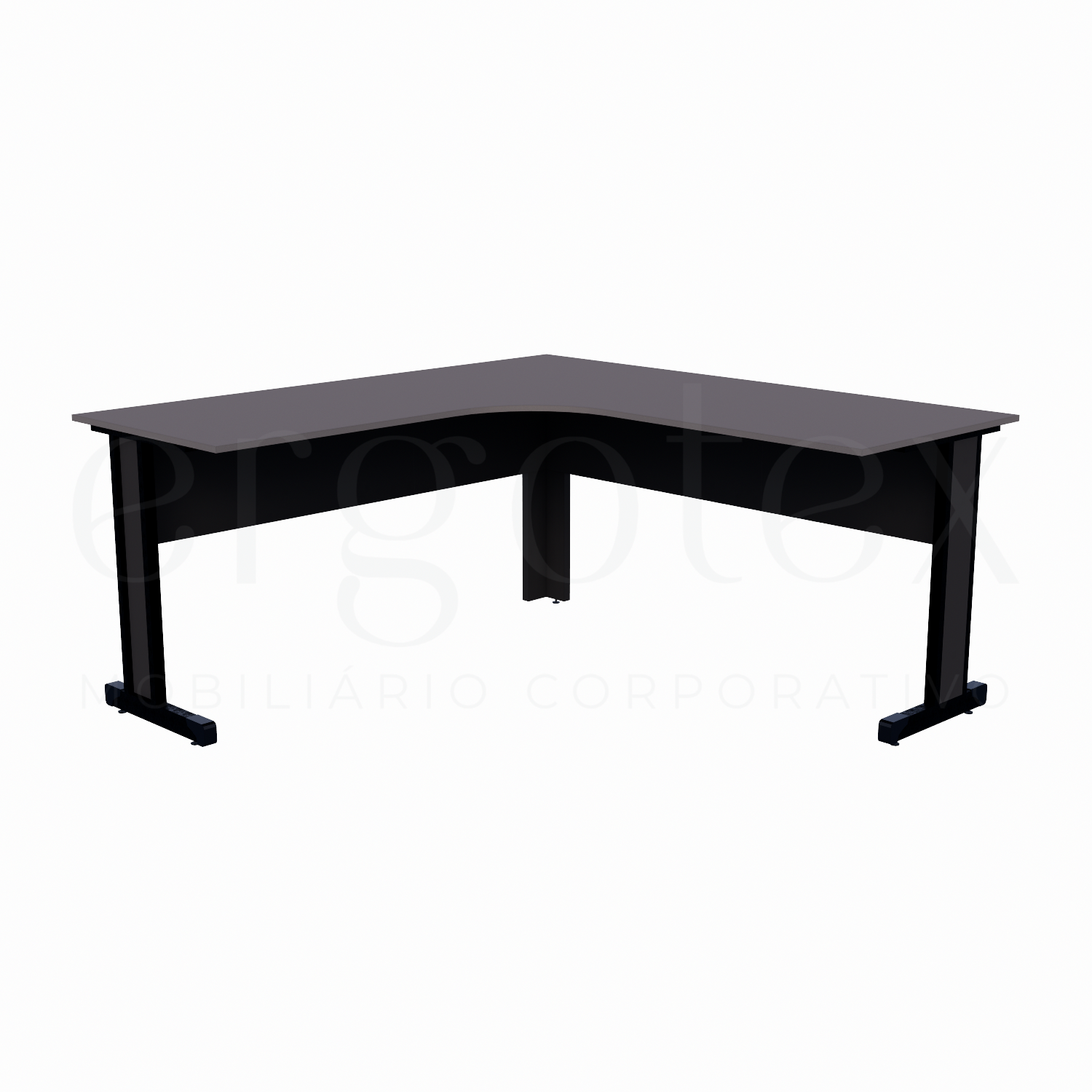 Estação de Trabalho Pé Metalico Soft 15mm