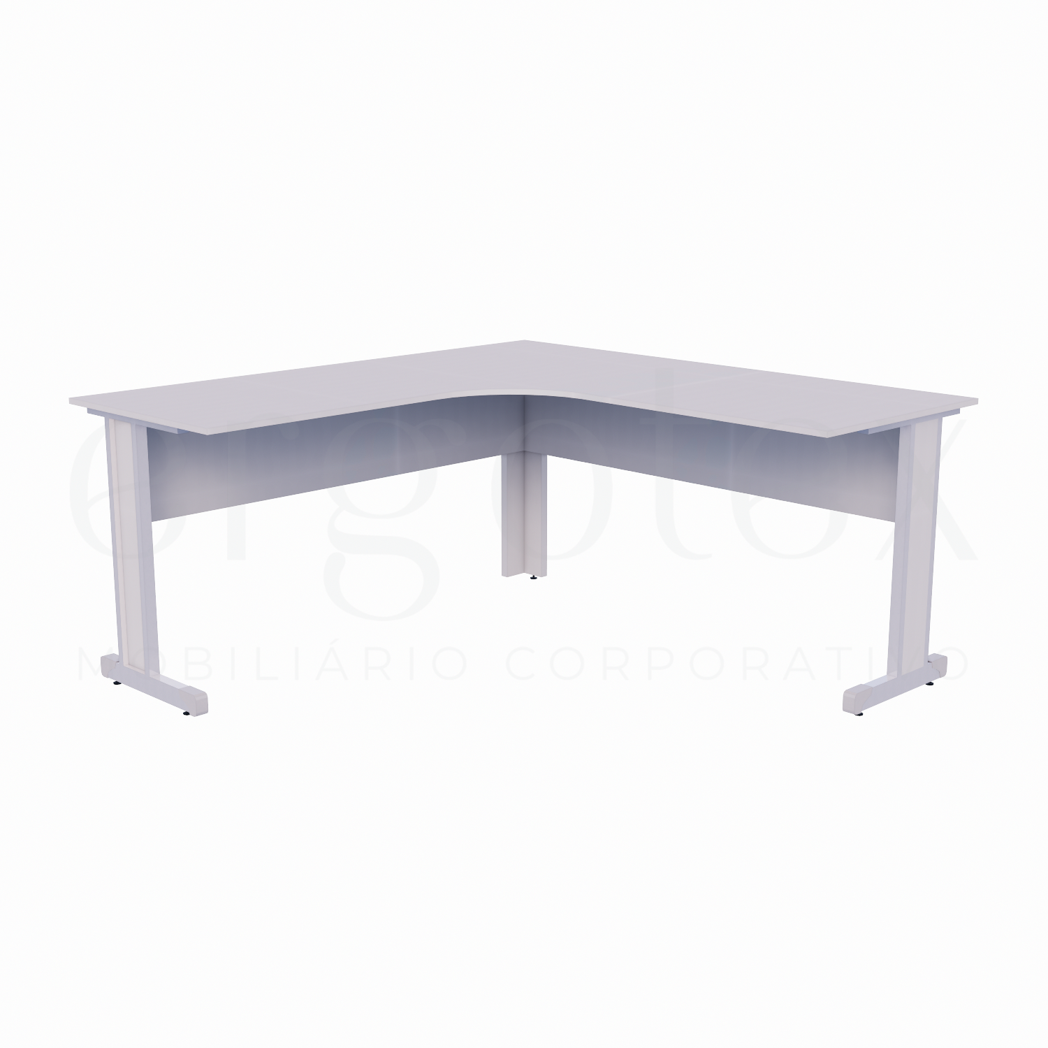 Estação de Trabalho Pé Metalico Soft 15mm