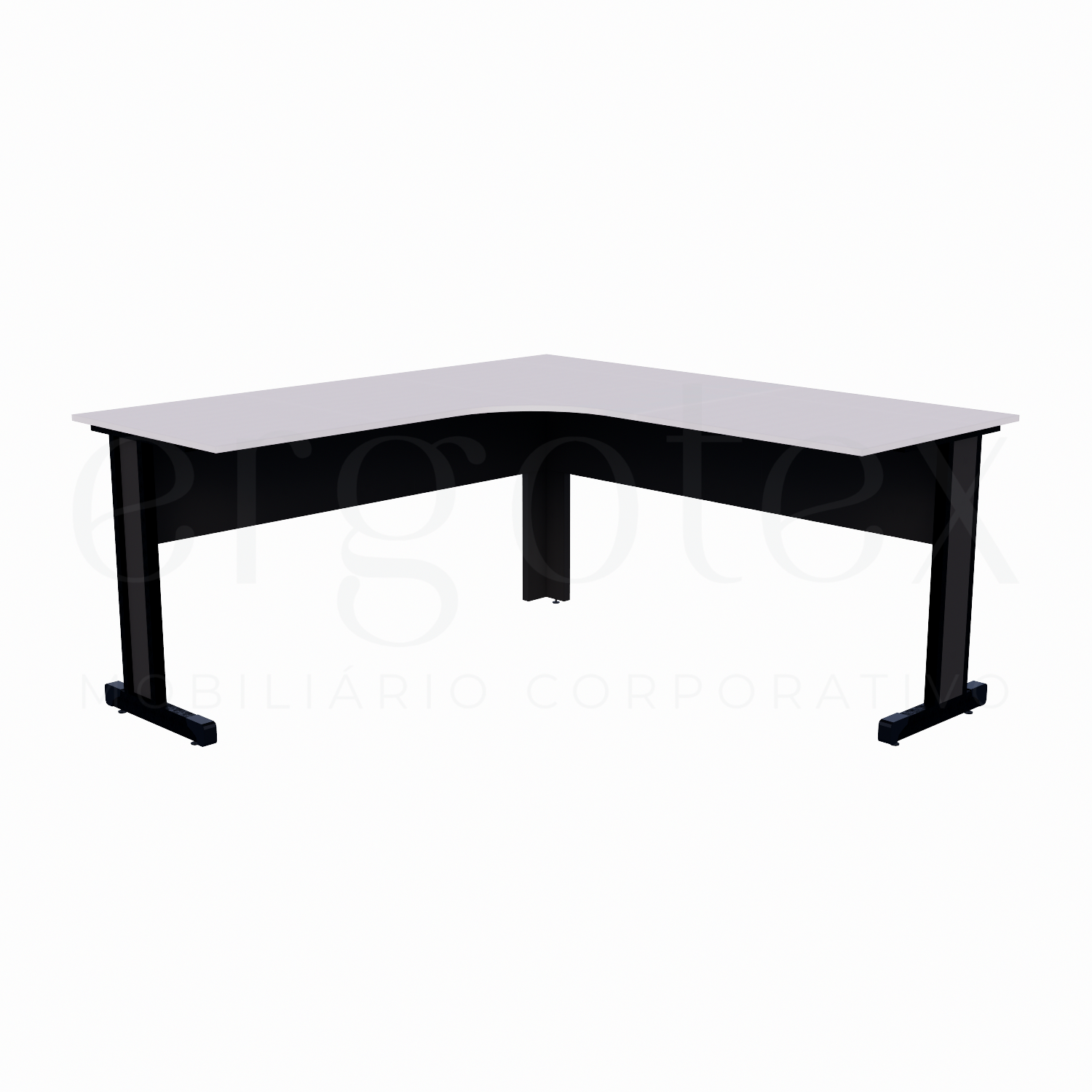 Estação de Trabalho Pé Metalico Soft 15mm