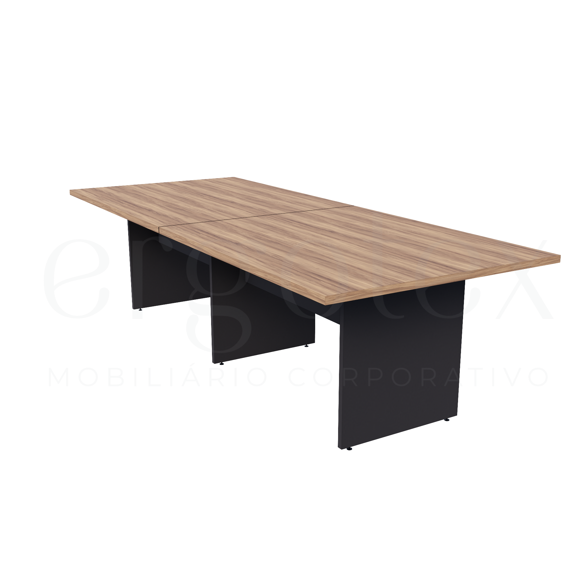 Mesa de Reunião Escritório Bipartida 30mm