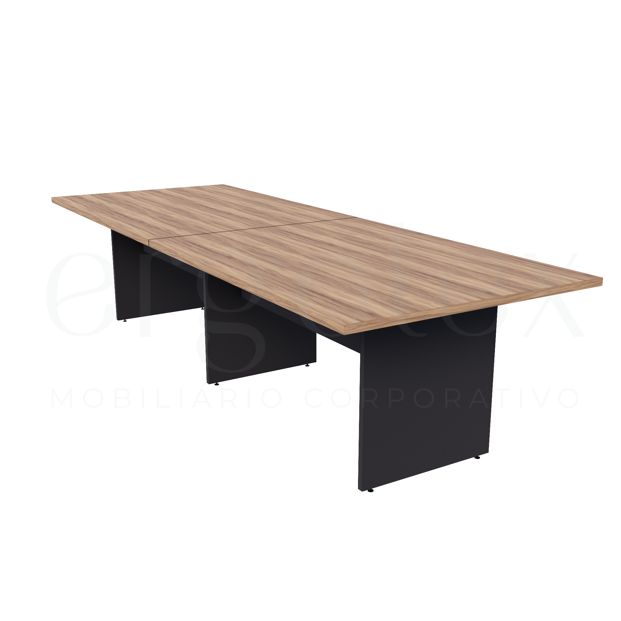 Mesa de Reunião Escritório Bipartida 30mm