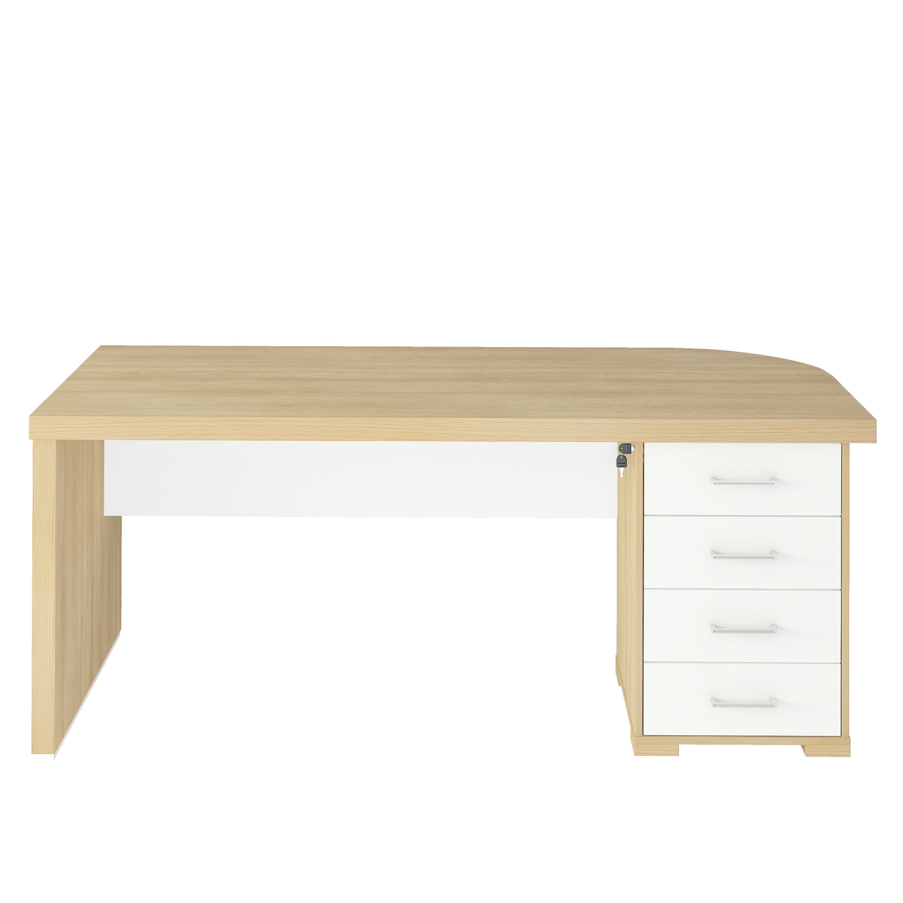 Mesa Escritório com Gavetas Tampo 50mm