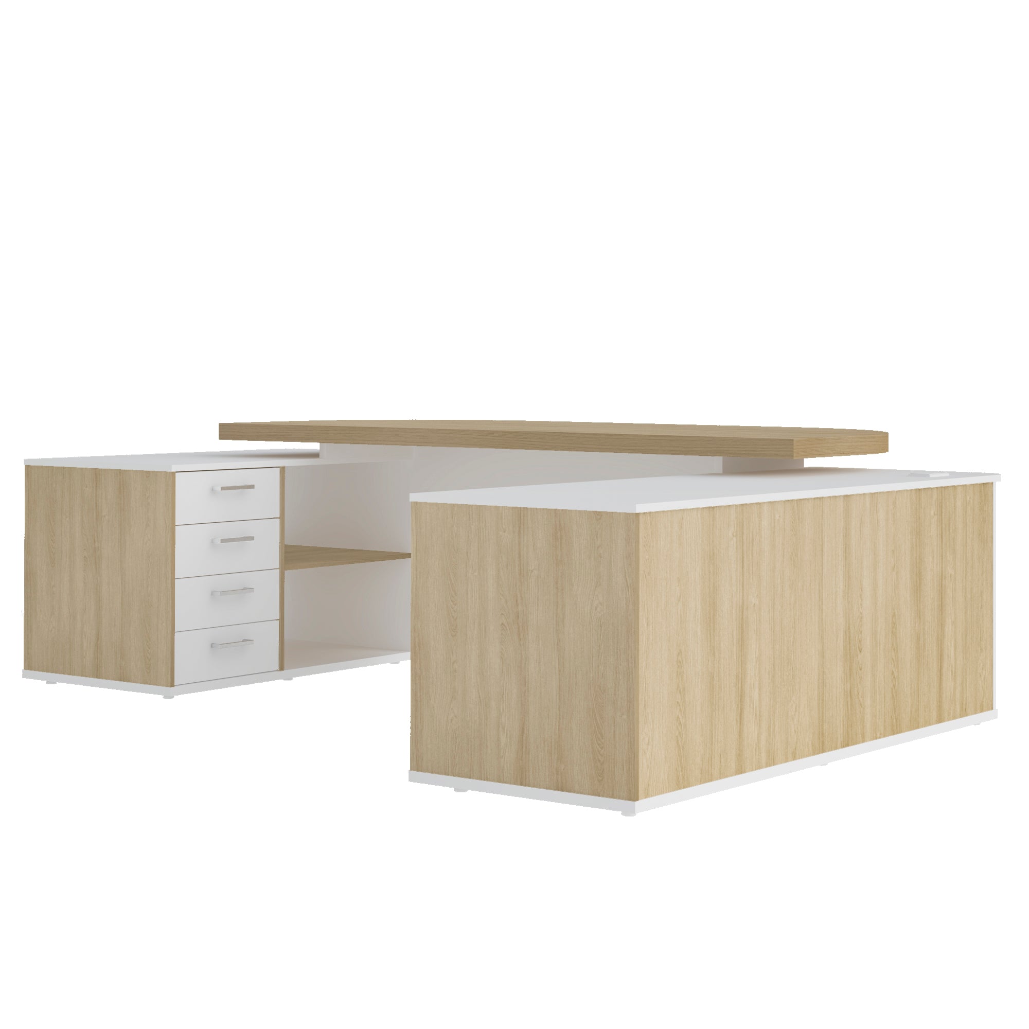 Mesa Escrirório Presidente Connect Tampo 50mm